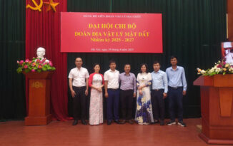 Đại hội Chi bộ Đoàn Địa vật lý mặt đất nhiệm kỳ 2025 – 2027