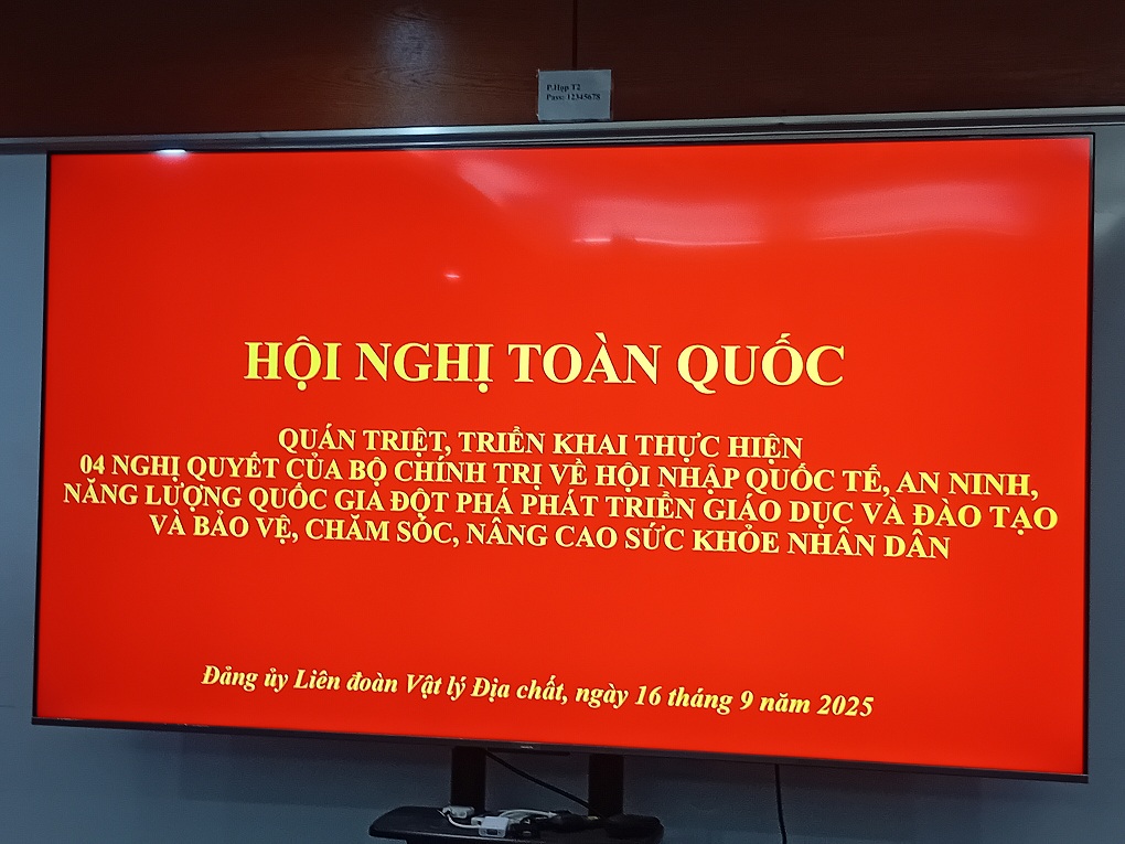 Hội nghị toàn quốc quán triệt, triển khai 04 nghị quyết của Bộ Chính trị